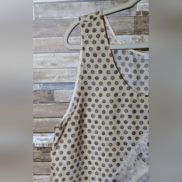 Garnet Hill Boho Prints Silk Tank - Picture 2 of 16